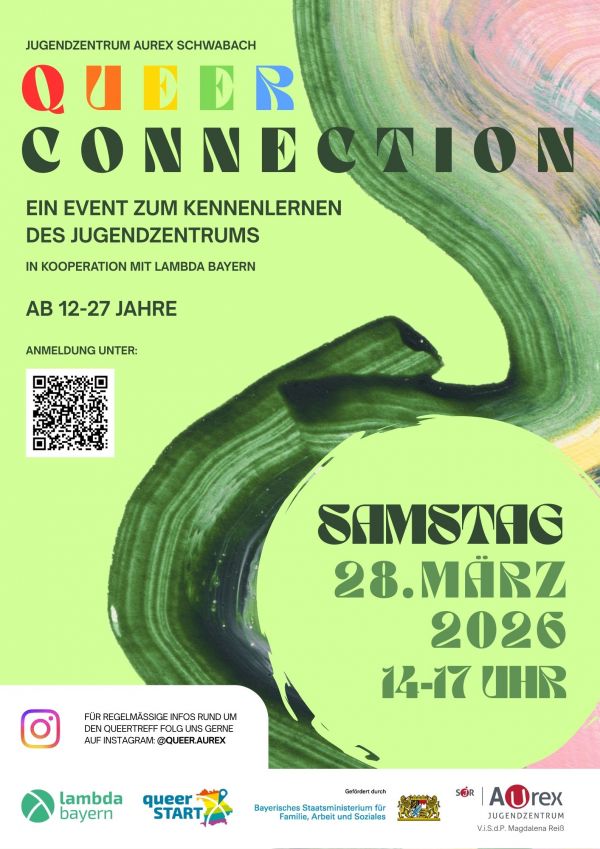 Fyler für Queer Veranstaltung im Aurex