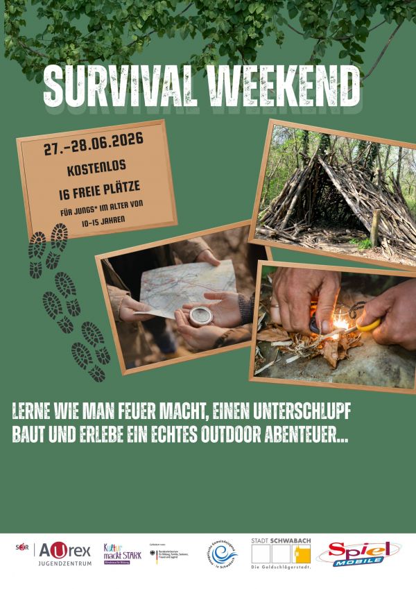 Flyer 2026 Pfingstferien für 12 bis 16 Jährige