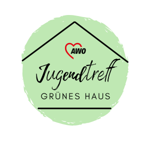 Logo des Jugendtreffs der AWO mit dem Namen "Grünes Haus"